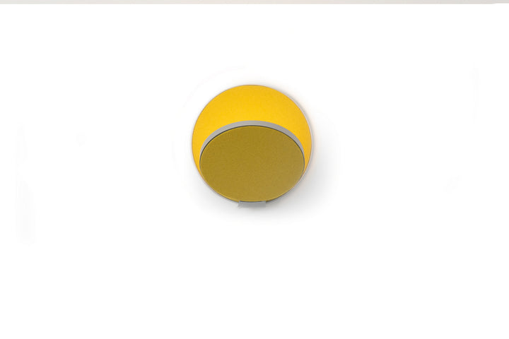 Koncept Gravy GRW-S-SIL-HDF-PI Wall Sconce Light - Silver Body, Honeydew Felt