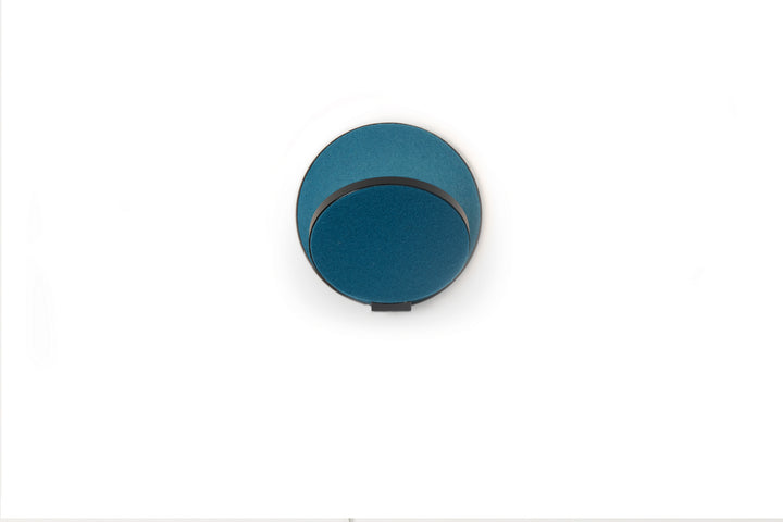 Koncept Gravy GRW-S-MBK-AZF-HW Wall Sconce Light - Metallic Black Body, Metallic Black