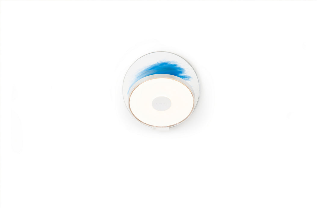 Koncept Gravy GRW-S-CRM-PTB-PI Wall Sconce Light - Chrome Body, Paintable (Primed White)
