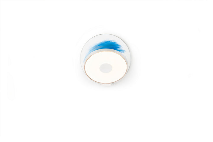 Koncept Gravy GRW-S-CRM-PTB-PI Wall Sconce Light - Chrome Body, Paintable (Primed White)