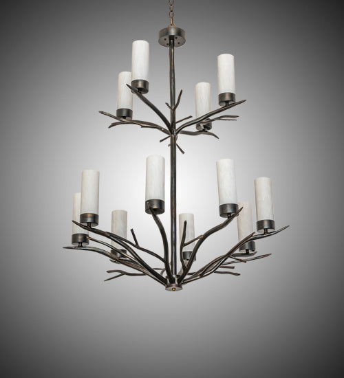 Meyda Tiffany Winter Solstice 238365 Chandelier Light - Antique Copper,Burnished