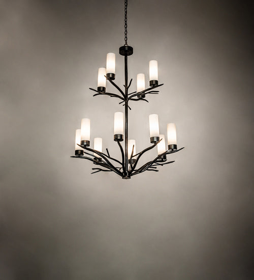 Meyda Tiffany Winter Solstice 238365 Chandelier Light - Antique Copper,Burnished