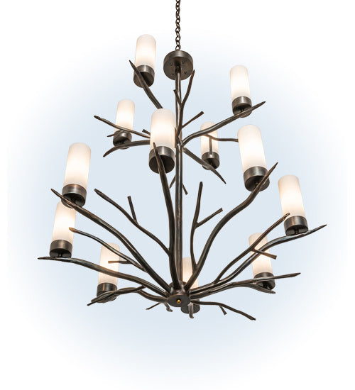 Meyda Tiffany Winter Solstice 238365 Chandelier Light - Antique Copper,Burnished