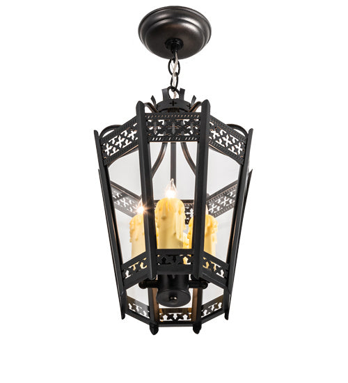 Meyda Tiffany Cardiff 238571 Pendant Light - Steel