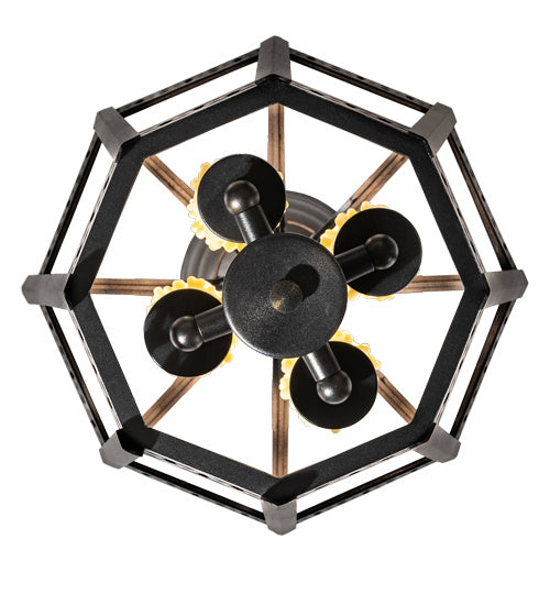 Meyda Tiffany Cardiff 238571 Pendant Light - Steel