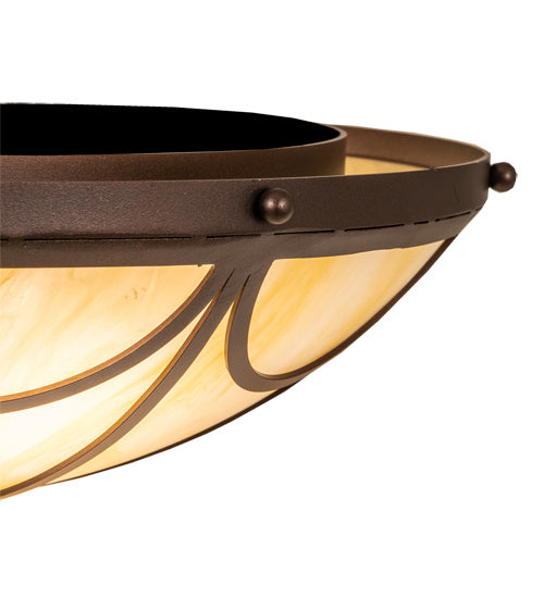 Meyda Tiffany Carousel 239068 Ceiling Light - Mahogany Bronze