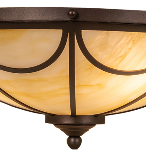 Meyda Tiffany Carousel 239068 Ceiling Light - Mahogany Bronze