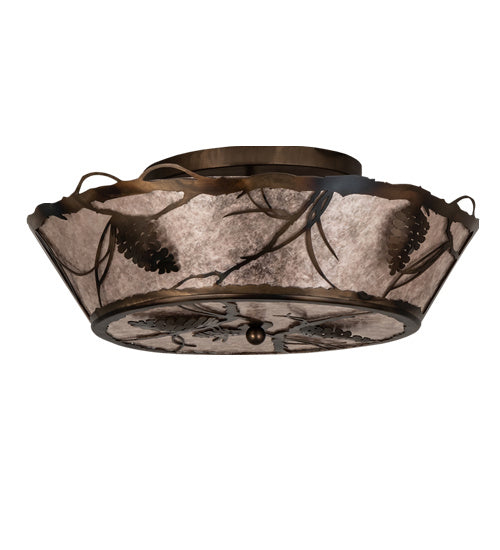 Meyda Tiffany Whispering Pines 242028 Ceiling Light - Antique Copper