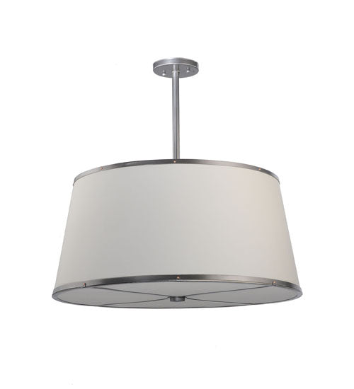 Meyda Tiffany Cilindro 244208 Pendant Light - Brushed Nickel