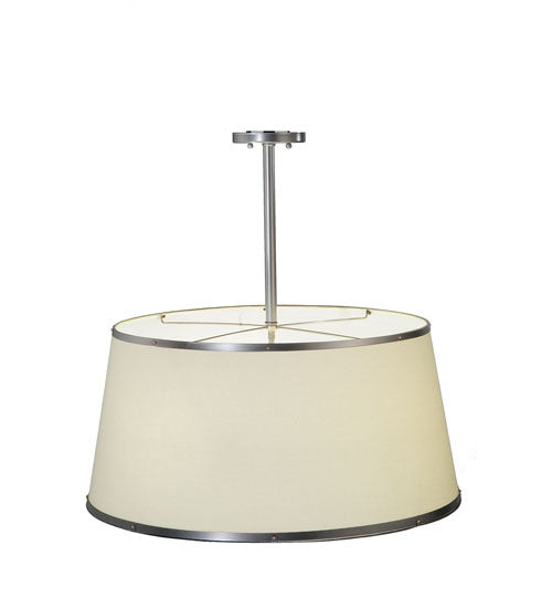 Meyda Tiffany Cilindro 244208 Pendant Light - Brushed Nickel