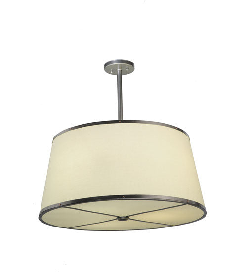 Meyda Tiffany Cilindro 244208 Pendant Light - Brushed Nickel