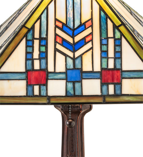 Meyda Tiffany Lighting 244281 Prairie Wheat One Light Table Lamp Lamp Bronze / Dark