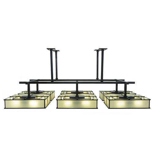 Meyda Tiffany Piazza 244305 Chandelier Light - Timeless Bronze