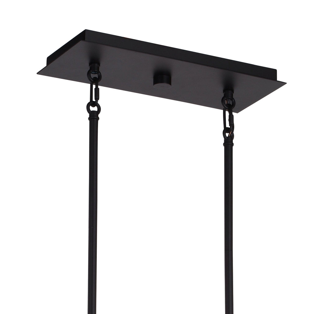 Vaxcel Bridgeview H0257 Pendant Light - Oil Rubbed Bronze and Light Walnut