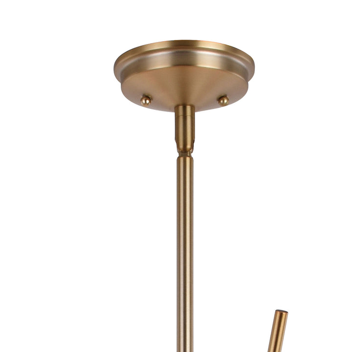 Vaxcel Estelle P0344 Chandelier Light - Natural Brass