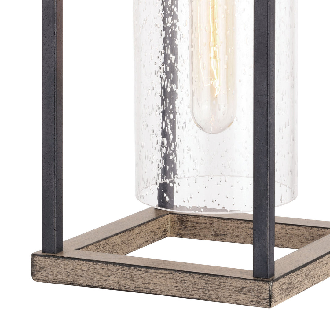 Vaxcel Lighting T0584 Napier One Light Outdoor Wall Mount Outdoor Black