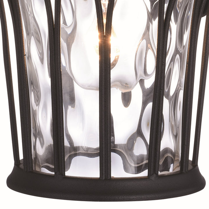 Vaxcel Lighting T0594 Abigail One Light Outdoor Motion Sensor Wall Mount Outdoor Bronze / Dark