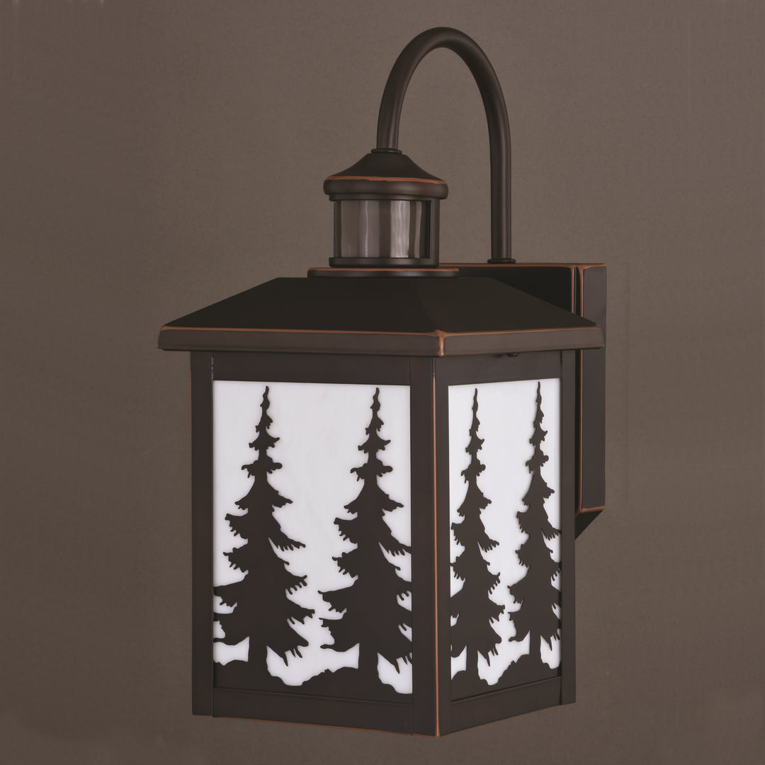 Vaxcel Lighting T0596 Yosemite One Light Outdoor Motion Sensor Wall Mount Outdoor Bronze / Dark