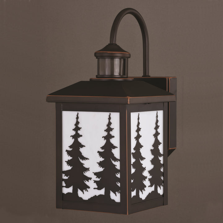 Vaxcel Lighting T0596 Yosemite One Light Outdoor Motion Sensor Wall Mount Outdoor Bronze / Dark