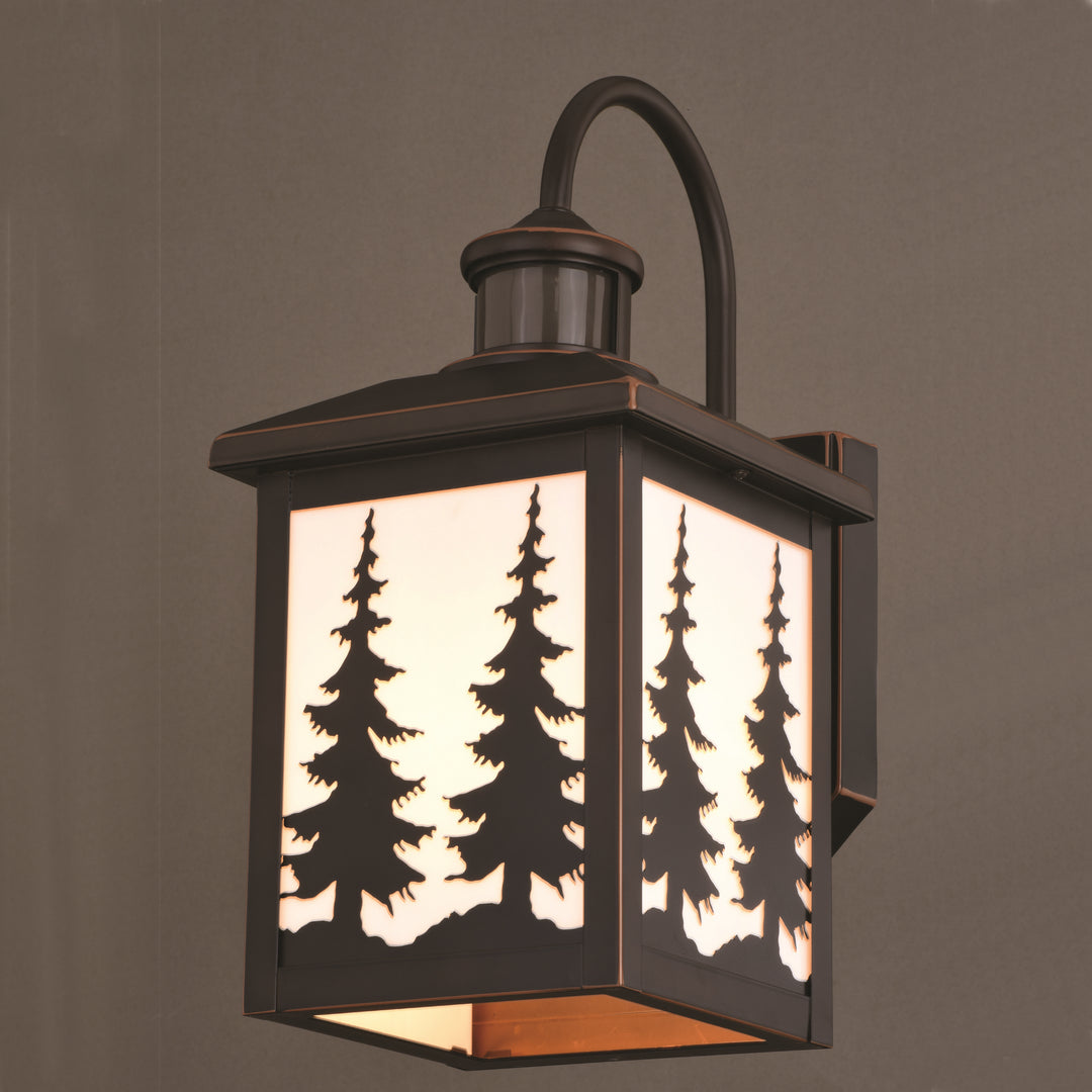 Vaxcel Lighting T0596 Yosemite One Light Outdoor Motion Sensor Wall Mount Outdoor Bronze / Dark