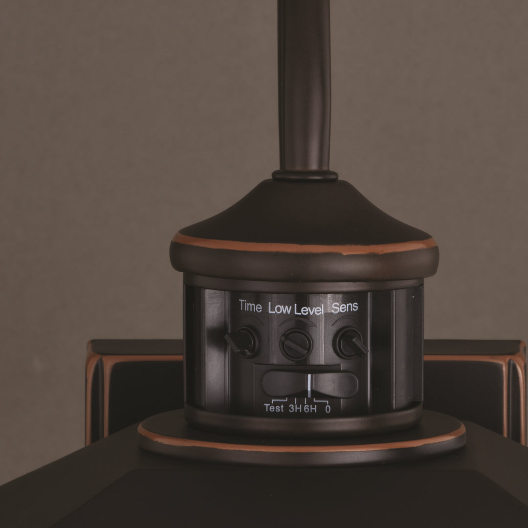 Vaxcel Lighting T0596 Yosemite One Light Outdoor Motion Sensor Wall Mount Outdoor Bronze / Dark