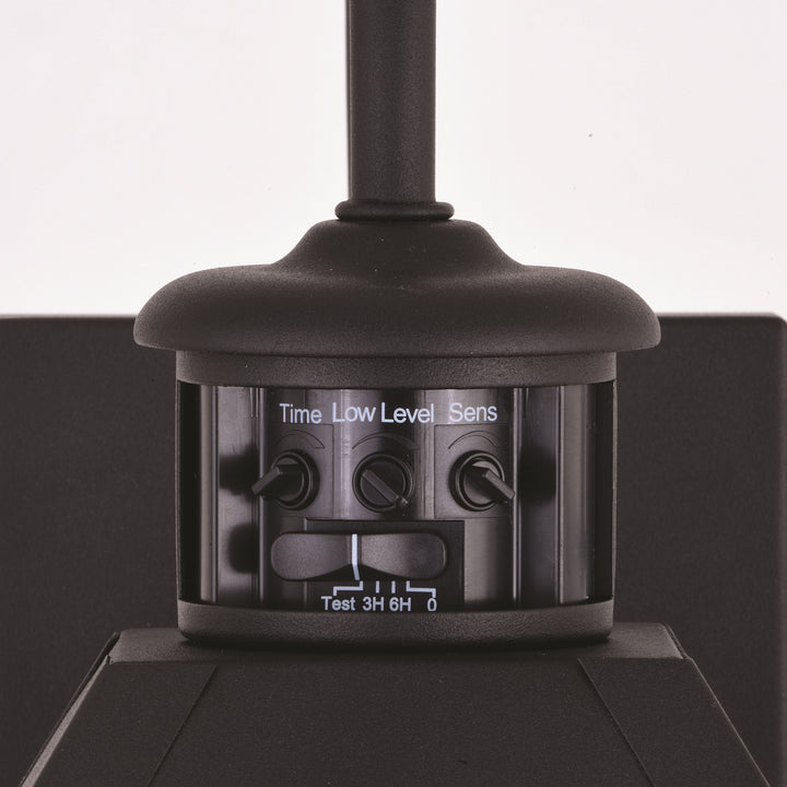 Vaxcel Lighting T0597 Nottingham Two Light Outdoor Motion Sensor Wall Light Outdoor Bronze / Dark