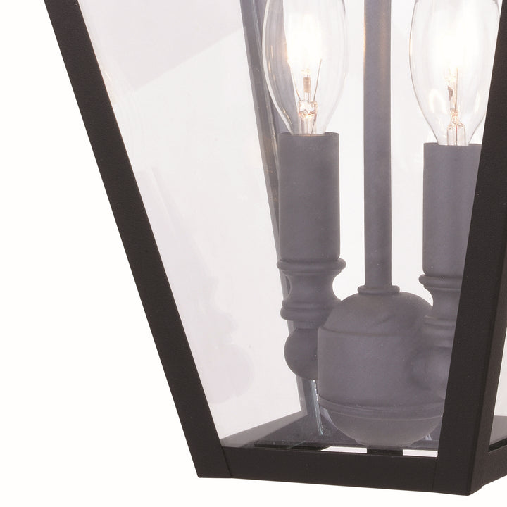Vaxcel Lighting T0597 Nottingham Two Light Outdoor Motion Sensor Wall Light Outdoor Bronze / Dark