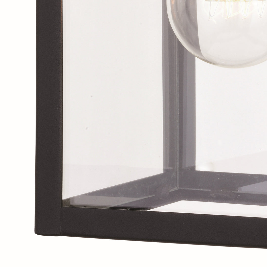 Vaxcel Lighting T0602 Medinah One Light Outdoor Motion Sensor Wall Mount Outdoor Bronze / Dark