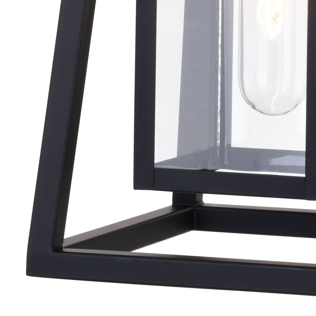 Vaxcel Lighting T0607 Blackwell One Light Outdoor Wal Mount Outdoor Black