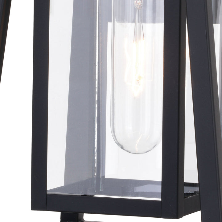 Vaxcel Lighting T0607 Blackwell One Light Outdoor Wal Mount Outdoor Black