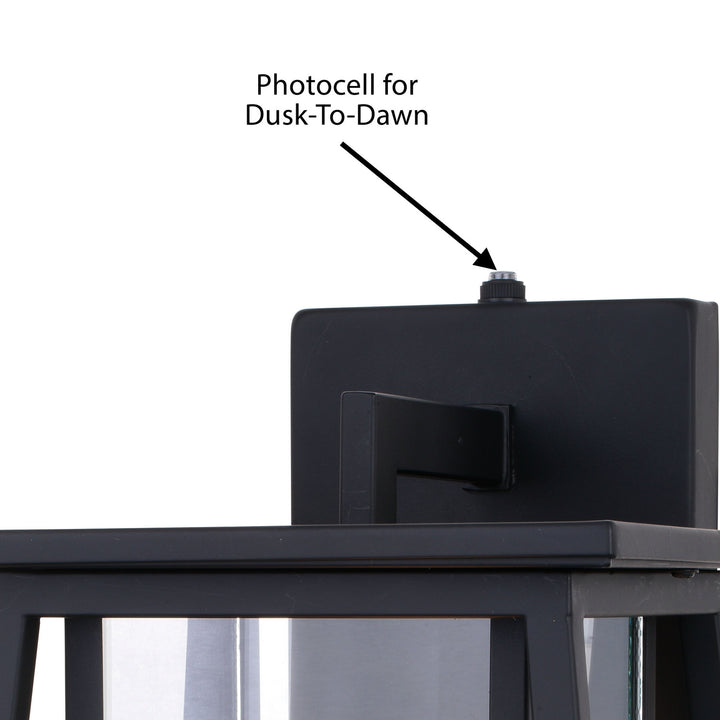 Vaxcel Lighting T0608 Blackwell One Light Outdoor Wal Mount Outdoor Black