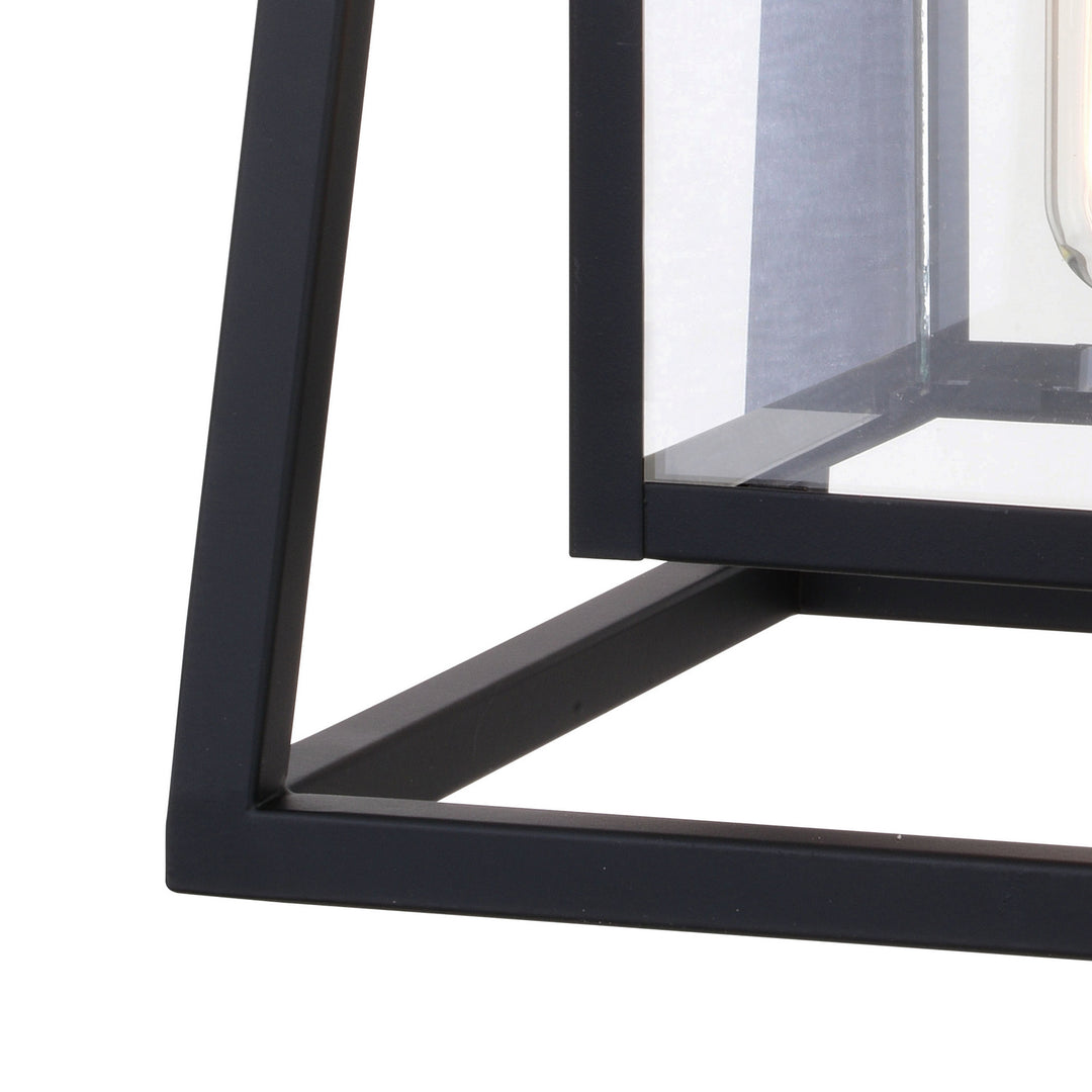 Vaxcel Lighting T0608 Blackwell One Light Outdoor Wal Mount Outdoor Black