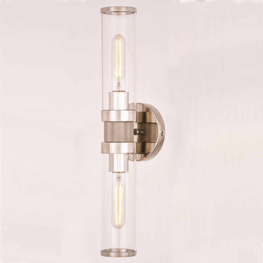 Vaxcel Levitt W0389 Bath Vanity Light 20 in. wide - Polished Nickel