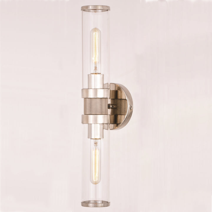 Vaxcel Levitt W0389 Bath Vanity Light 20 in. wide - Polished Nickel