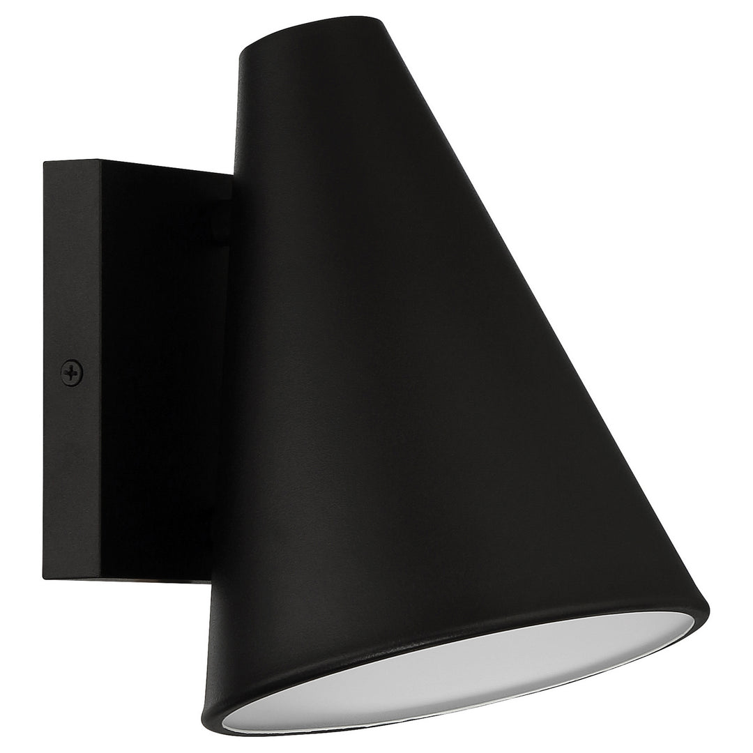 Access Lighting 20143LEDDMG-BL Modern Cannon Outdoor Black