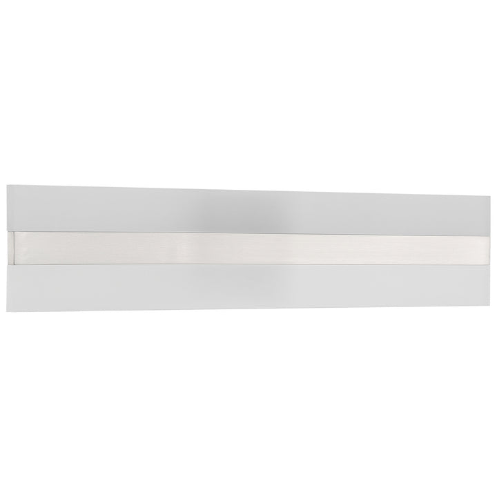 Access Netherton 62592LEDD-BS/ACR Bath Vanity Light 24 in. wide - Brushed Steel