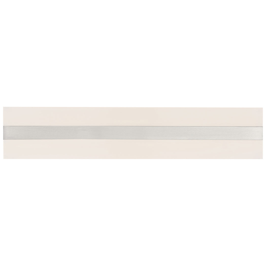 Access Netherton 62592LEDD-BS/ACR Bath Vanity Light 24 in. wide - Brushed Steel