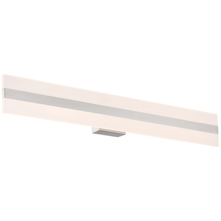 Access Netherton 62593LEDD-BS/ACR Bath Vanity Light 36 in. wide - Brushed Steel