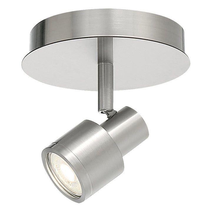 Access Lighting 63071LEDDLP-BS Modern Lincoln Track Light Brushed Steel