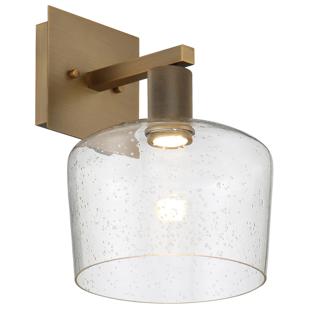 Access Port Nine Chardonnay 63144LEDD-ABB/SDG Wall Sconce Light - Antique Brushed Brass