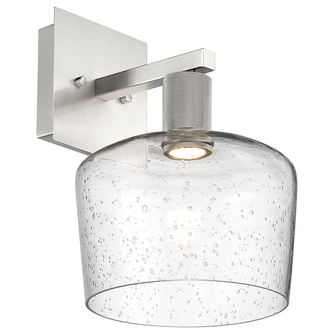 Access Port Nine Chardonnay 63144LEDD-BS/SDG Wall Sconce Light - Brushed Steel