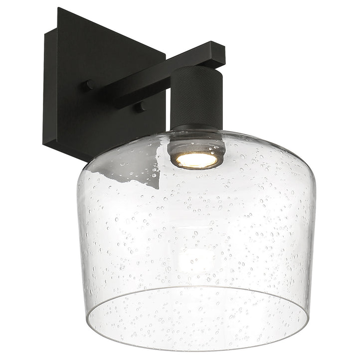 Access Port Nine Chardonnay 63144LEDD-MBL/SDG Wall Sconce Light - Matte Black