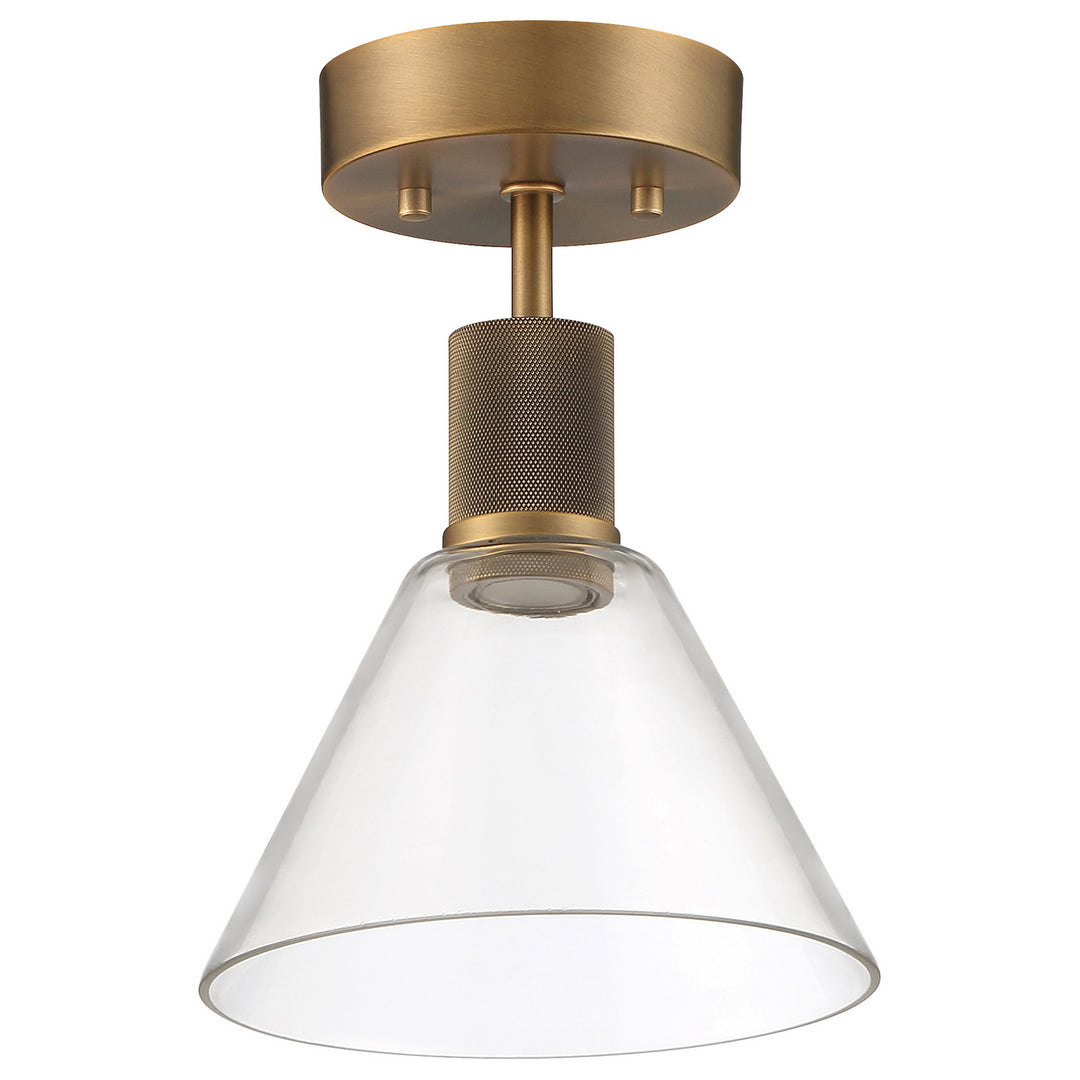 Access Port Nine Martini 63146LEDD-ABB/CLR Wall Sconce Light - Antique Brushed Brass