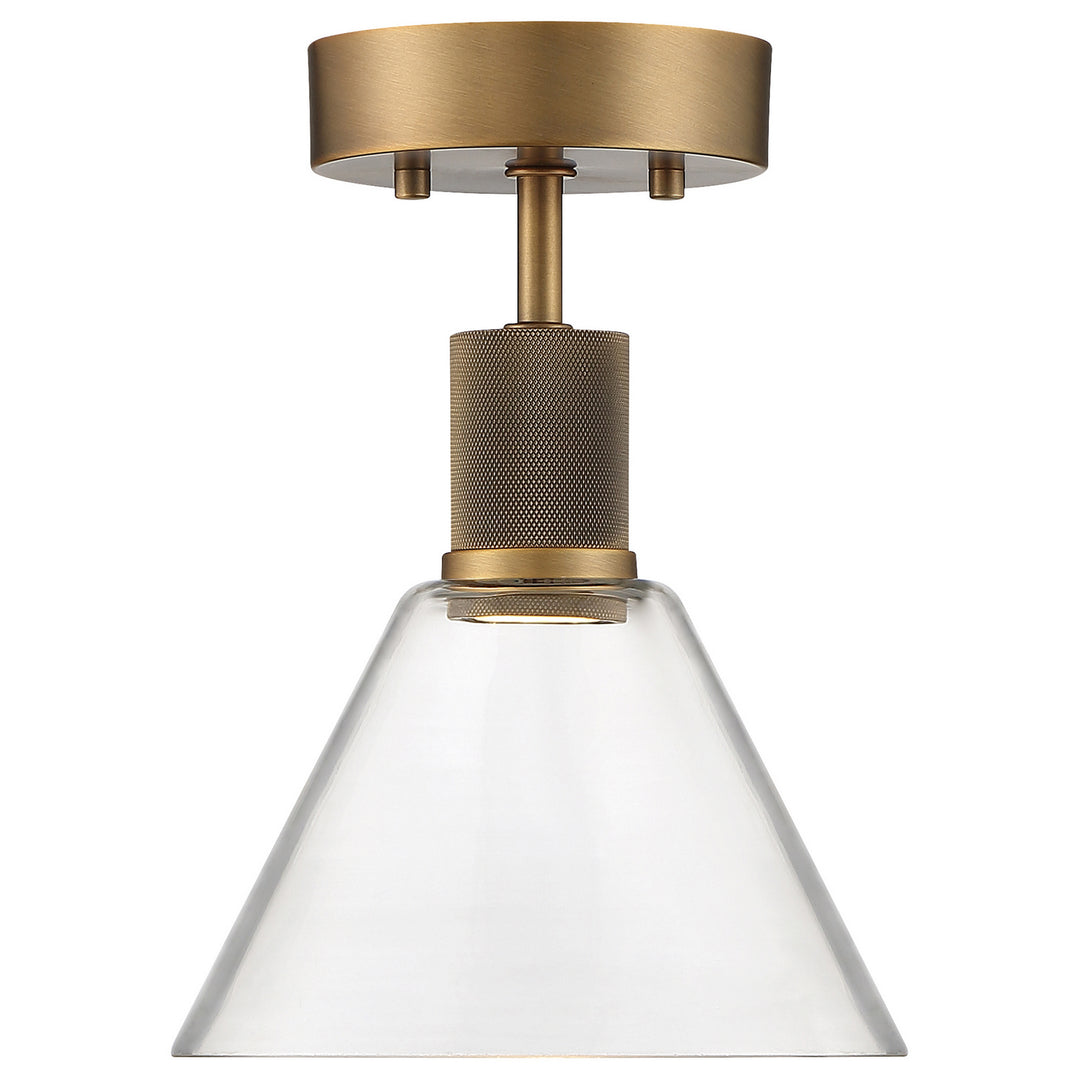 Access Port Nine Martini 63146LEDD-ABB/CLR Wall Sconce Light - Antique Brushed Brass