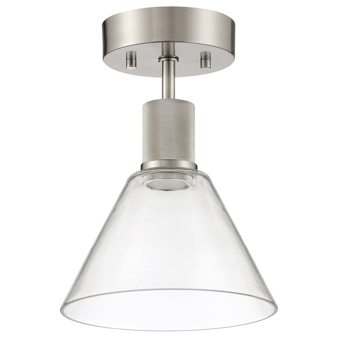 Access Port Nine Martini 63146LEDD-BS/CLR Ceiling Light - Brushed Steel
