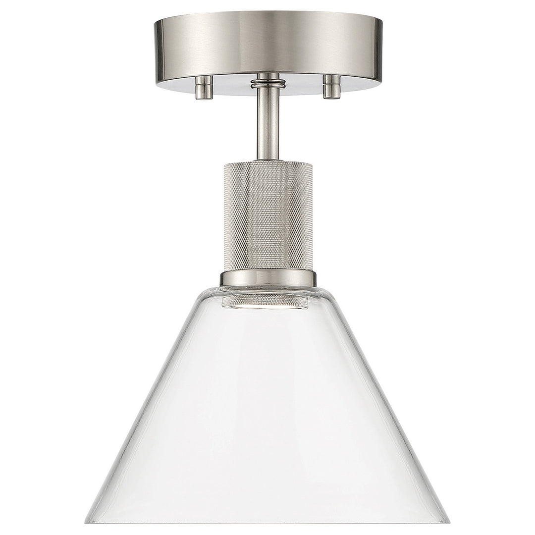 Access Port Nine Martini 63146LEDD-BS/CLR Ceiling Light - Brushed Steel