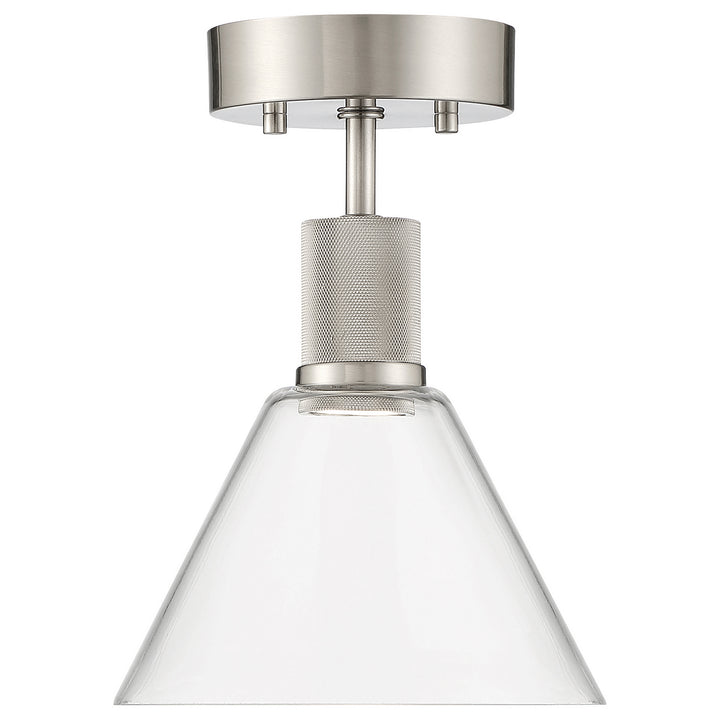 Access Port Nine Martini 63146LEDD-BS/CLR Ceiling Light - Brushed Steel