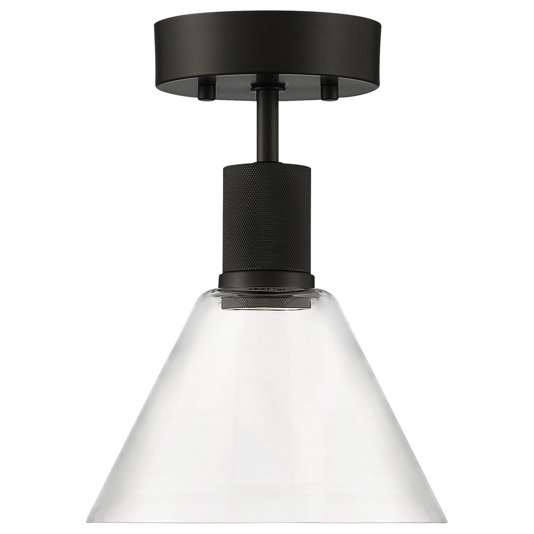 Access Port Nine Martini 63146LEDD-MBL/CLR Ceiling Light - Matte Black