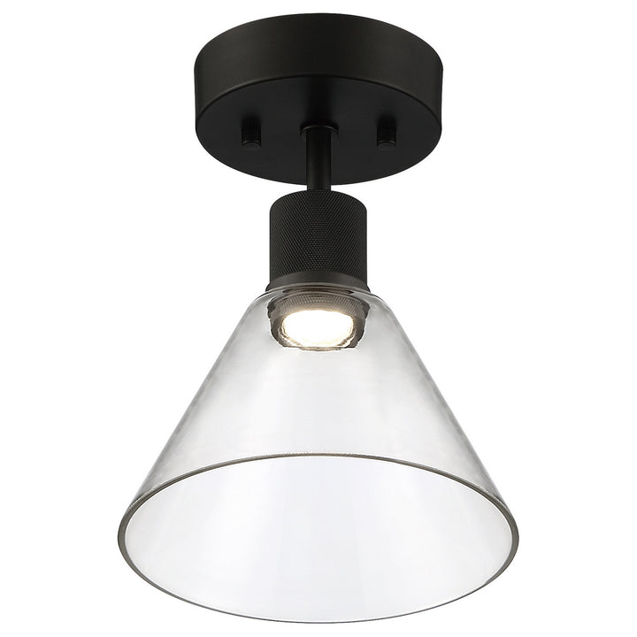 Access Port Nine Martini 63146LEDD-MBL/CLR Ceiling Light - Matte Black