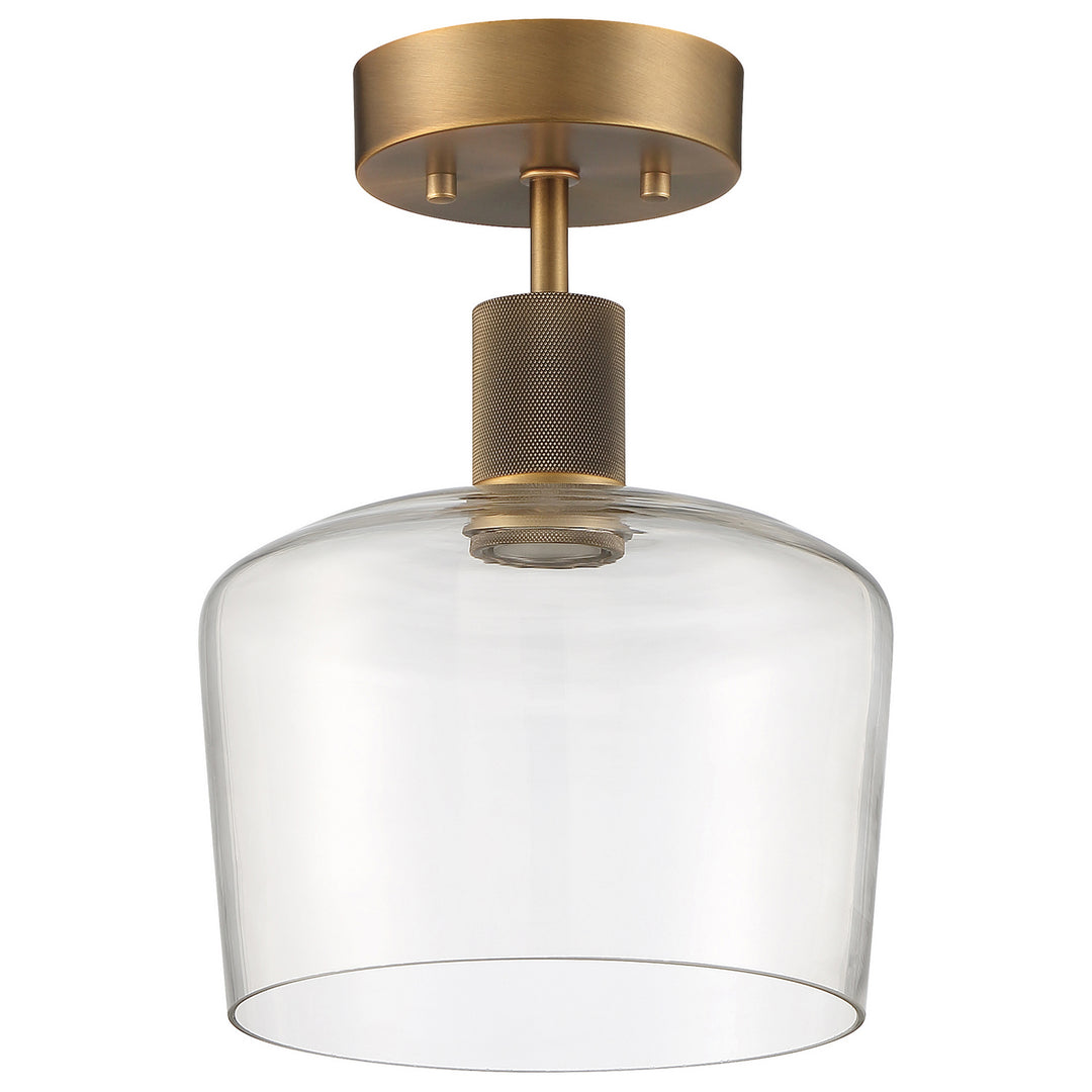 Access Port Nine Chardonnay 63147LEDD-ABB/CLR Ceiling Light - Antique Brushed Brass